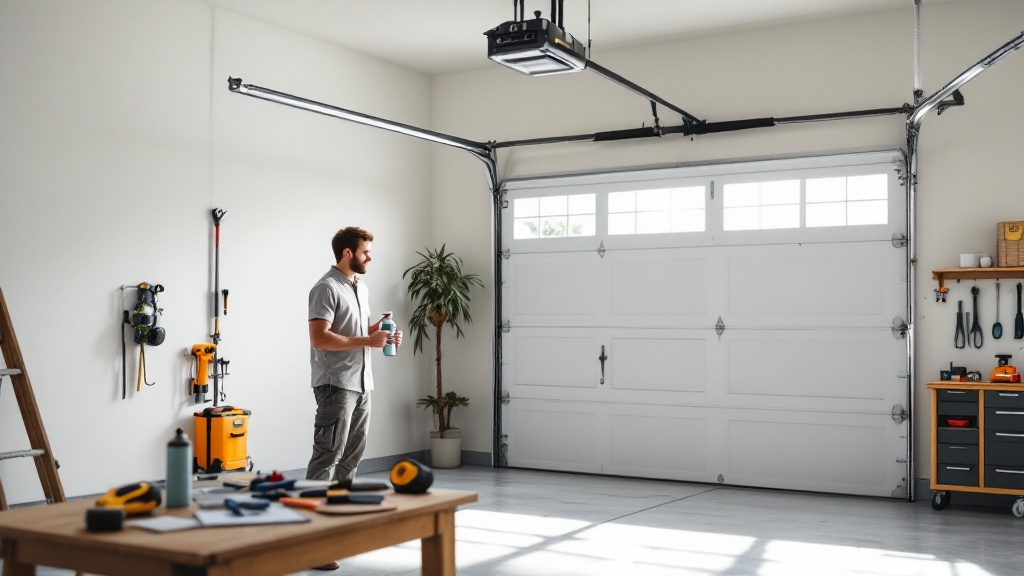 Garage door maintenance checklist